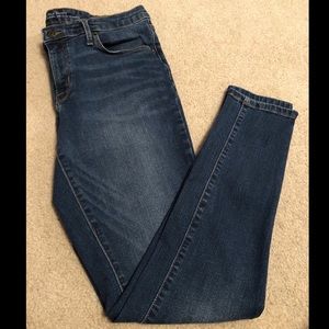 High rise jeans